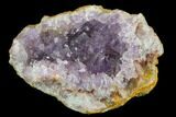 Amethyst Crystal Geode Section - Morocco #127982-1
